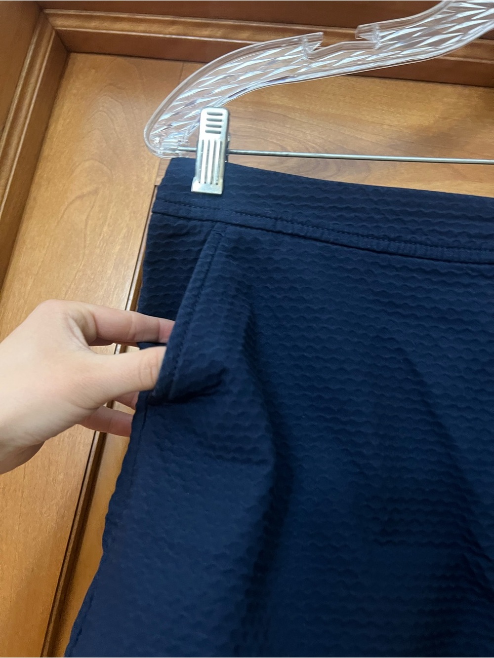 Lilly Pulitzer Colette Scalloped Skort Skirt w/ Shorts Size 6 Navy - Picture 6 of 10